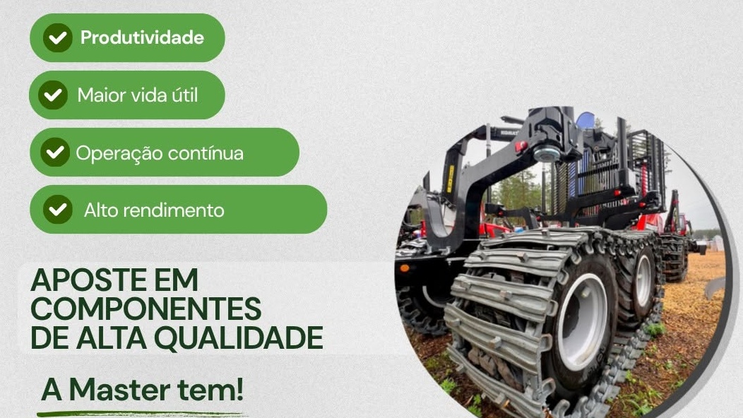 invista em componentes florestais adequados para a sua operação